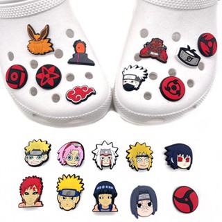 【Hot Naruto Slasher Series】ใหม่ การ์ตูน Crocs Jibbitz PVC เสน่ห์รองเท้า DIY ตกแต่ง Pin รองเท้าแตะ อุปกรณ์เสริม สําหรับเด็กผู้หญิงและผู้ชาย ของขวัญขายส่ง