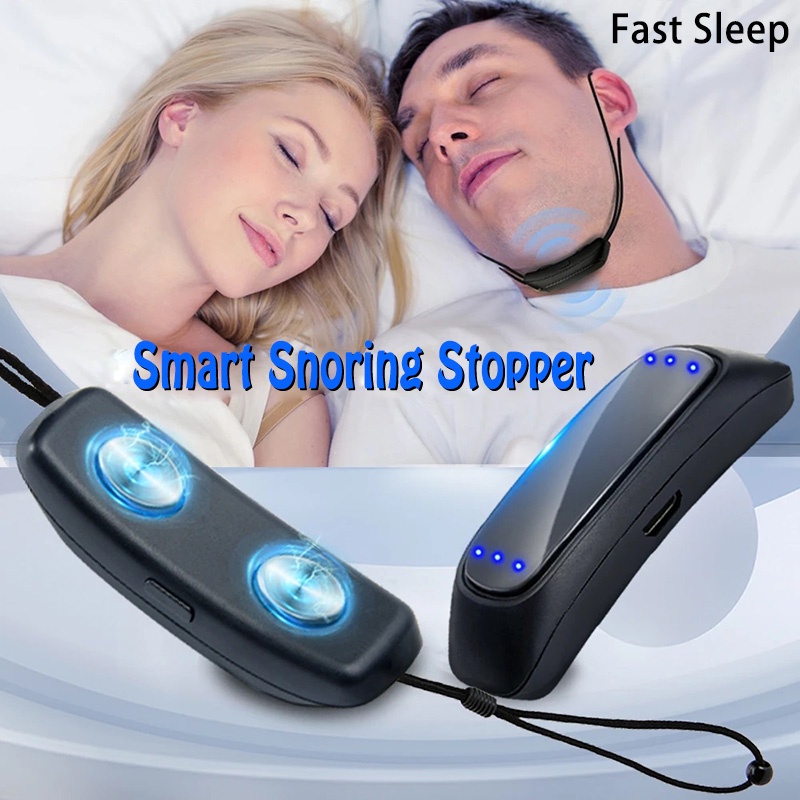 อุปกรณ์ป้องกันการนอนกรนอัจฉริยะ-ems-แบบพกพา-ลดเสียงรบกวน-สําหรับกระตุ้นกล้ามเนื้อ