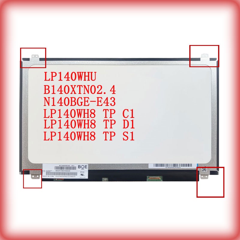 B140XTN02.E Adatto Per B140XTN02.4 LP140WH8 TPC1 - Foto 8