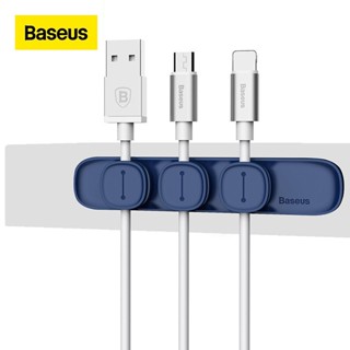 ภาพหน้าปกสินค้าBaseus คลิปแม่เหล็ก สำหรับจัดระเบียบสายเคเบิล usb ซึ่งคุณอาจชอบสินค้านี้