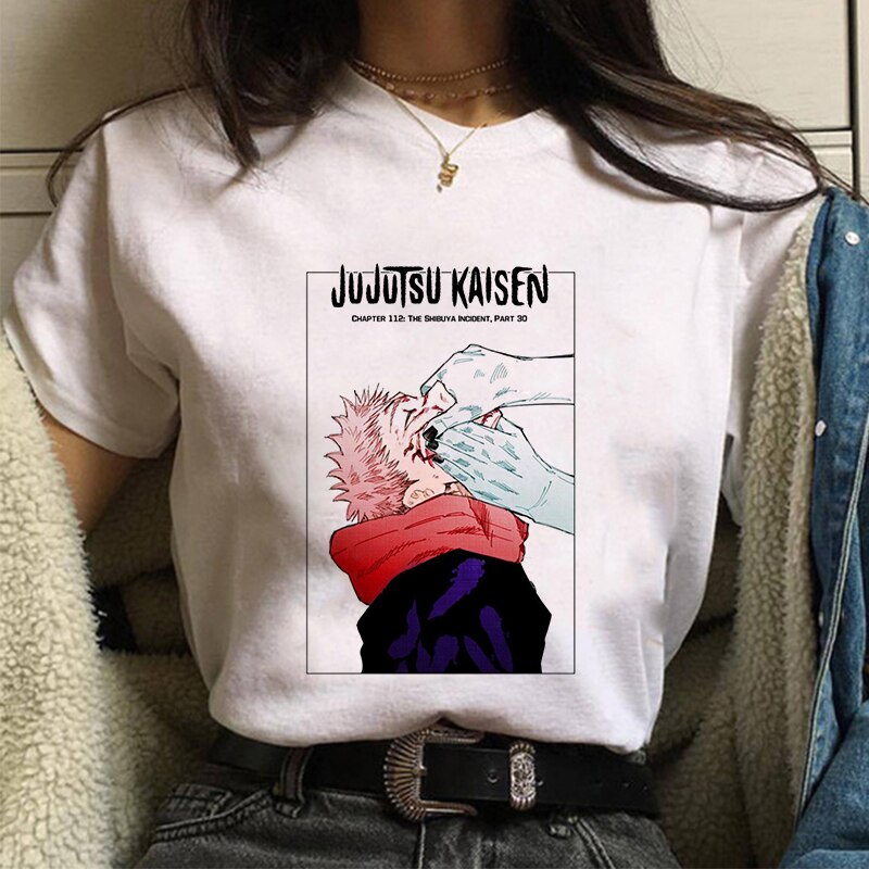 japanese-anime-jujutsu-kaisen-t-shirt-women-2021-summer-ulzzang-tops-tees-yuji-itadori-graphic-women-cartoon-t-shir-03