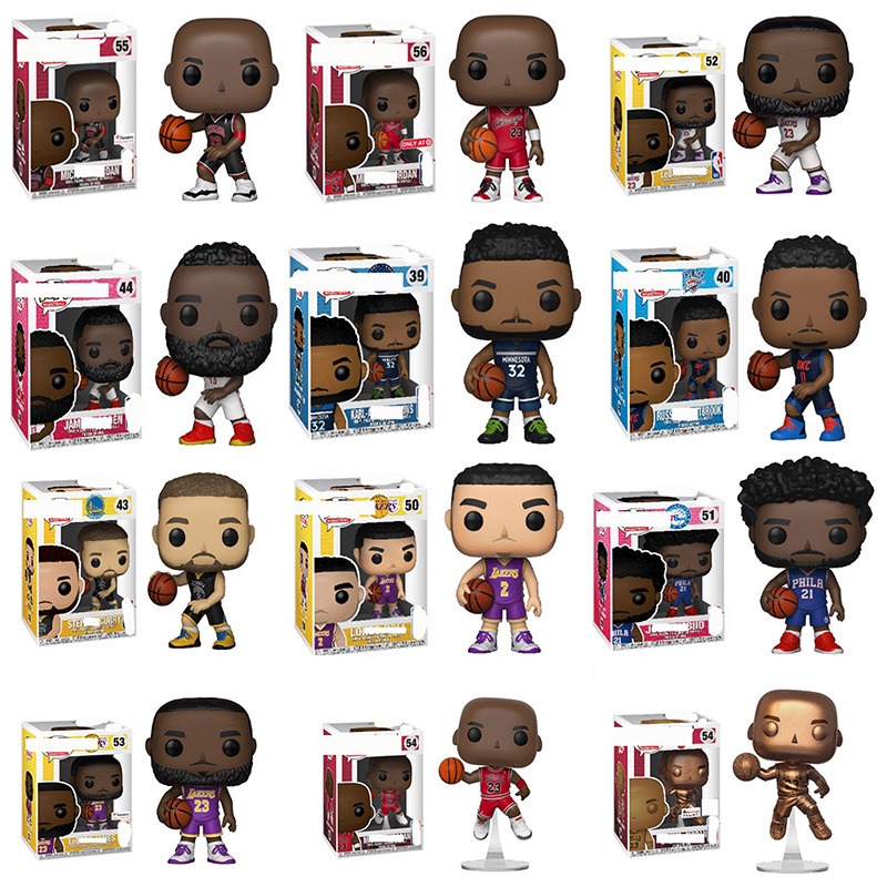 funko-pop-โมเดลฟิกเกอร์-รูปนักบาสเก็ตบอล-nba-ของขวัญ-สําหรับเด็กผู้ชาย