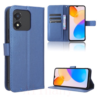 Honor X5 เคส PU Leather Case เคสโทรศัพท์ Stand Wallet Honor X5 เคสมือถือ Cover