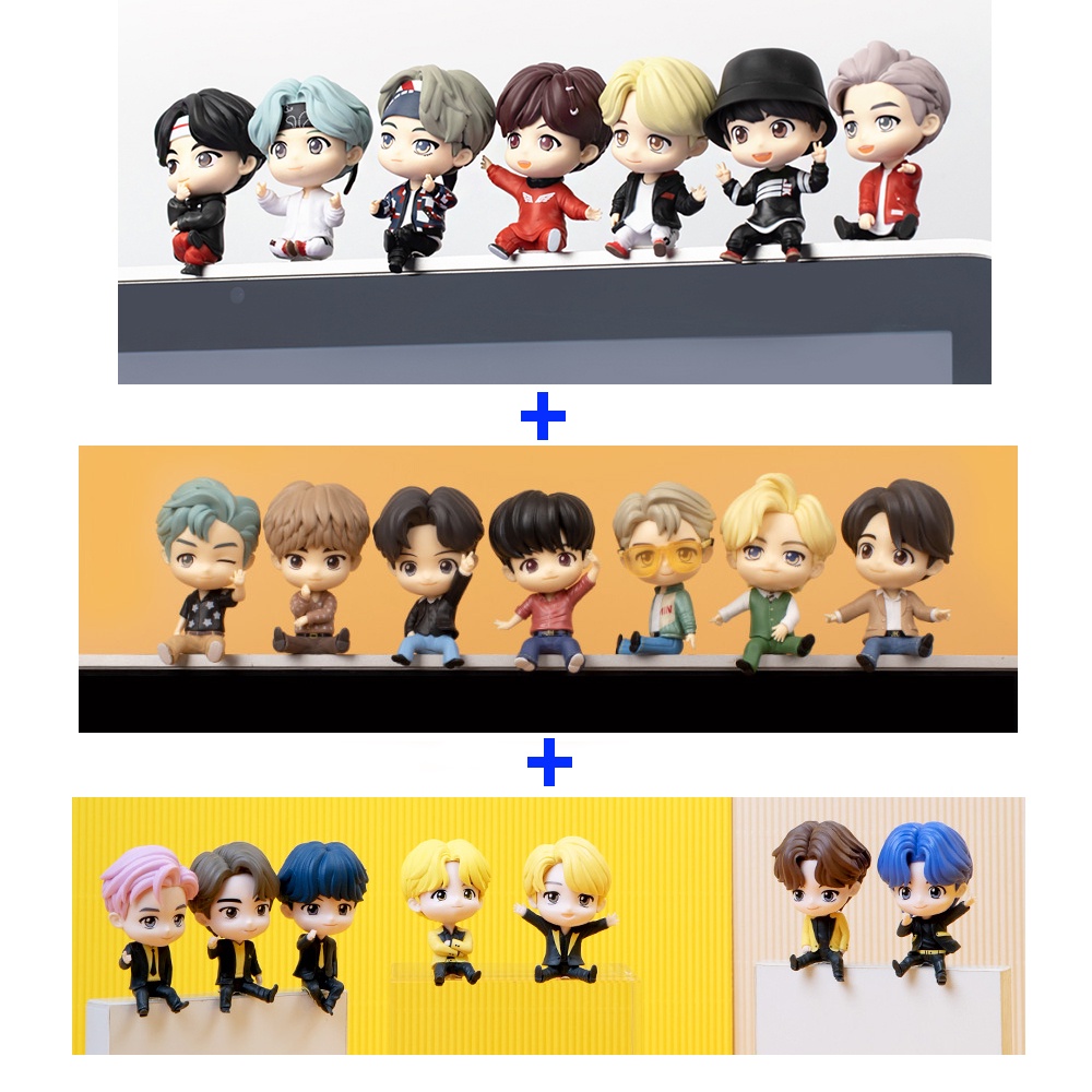 [Korea] ฟิกเกอร์ BTS (Bangtan boys) 3 Monitor figure SET 