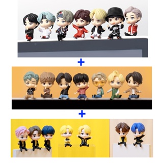 [Korea] ฟิกเกอร์ BTS (Bangtan boys) 3 Monitor figure SET "MIC Drop + Dynamite + Butter", TinyTan, Official, Original, Genuine, army, idol figure, HYBE(BigHit Entertainment), KPOP, Present