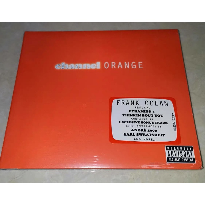 แผ่น-cd-เพลงฮิปฮอป-new-era-frank-ocean-channel-สีส้ม