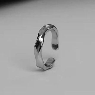 PAUL FITZGERALD ผู้ชายที่เรียบง่ายแหวนแฟชั่นใหม่ระดับไฮเอนด์คู่ออกแบบ