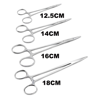 แหนบสเตนเลส ขนาด 12.5 ซม. 14 ซม. 16 ซม. 18 ซม. สําหรับทันตกรรม