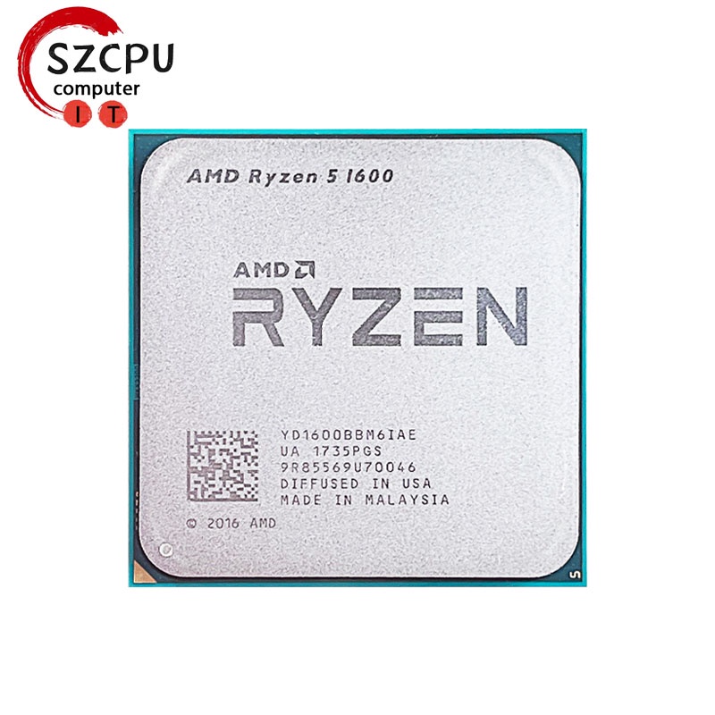 【ขายดี】ซ็อกเก็ตโปรเซสเซอร์ Cpu amd Ryzen 5 1600 R5 1600 3.2 GHz Gaming ...