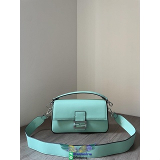 Medium Fen.di & Tiffany sling crossbody flap messenger underarm flap baguette cosmetic clutch