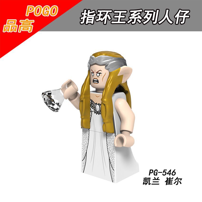 ของเล่นบล็อกตัวต่อฟิกเกอร์ the Lord of the Rings ขนาดเล็ก | Shopee Thailand