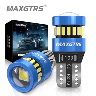 ภาพหน้าปกสินค้าMaxgtrs หลอดไฟแคนบัส LED W5W T10 สําหรับรถยนต์ BMW Audi Mercedes 2 ชิ้น ที่เกี่ยวข้อง