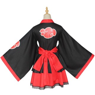 กิโมโนสีแดง S-XXL NARUTO Uzumaki Naruto/Uchiha Sasuke/Hatake Kakashi Kimono