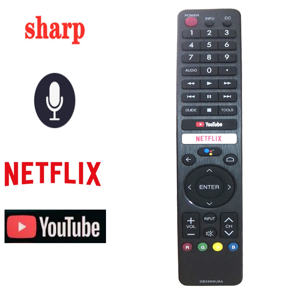 รีโมตคอนโทรลทีวี-gb346wjsa-introduction-sharp-tv-รุ่น-2t-c50bg1x