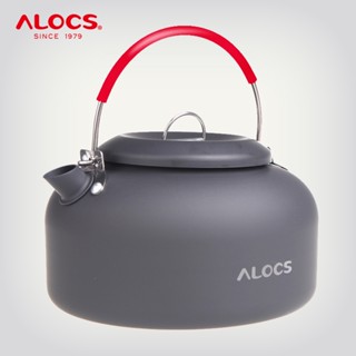 Alocs กาต้มน้ํา กาน้ําชา กาแฟ อลูมิเนียม 0.8 ลิตร|1.4l สําหรับปิกนิก ตั้งแคมป์ เดินป่า ท่องเที่ยว CW-K02