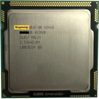 Yzx Xeon X3440 โปรเซสเซอร์ Quad Core 2.53GHz LGA 1156 8M Cache 95W เดสก์ท็อป CPU