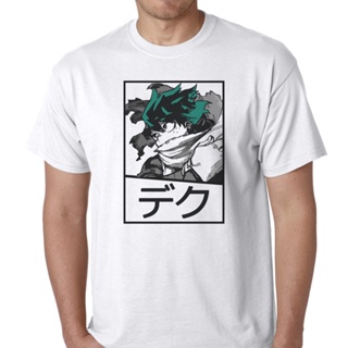 ArdTeez - Hero Academia - Deku - Unisex White Round Neck - ANIME T-SHIRT_02