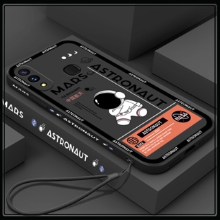เคสป้องกันโทรศัพท์มือถือ TPU ลายนักบินอวกาศ สําหรับ IPhone X XS XR XSMax SE 2020 6 6S 7 8 7Plus