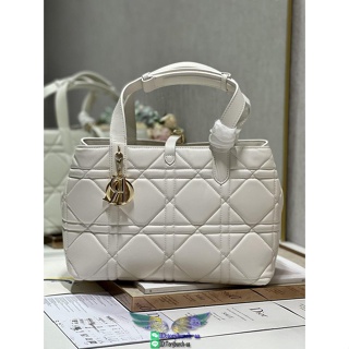 D.ior quilted Diana shopper handbag large shoulder underarm shopping tote travelling beach bag