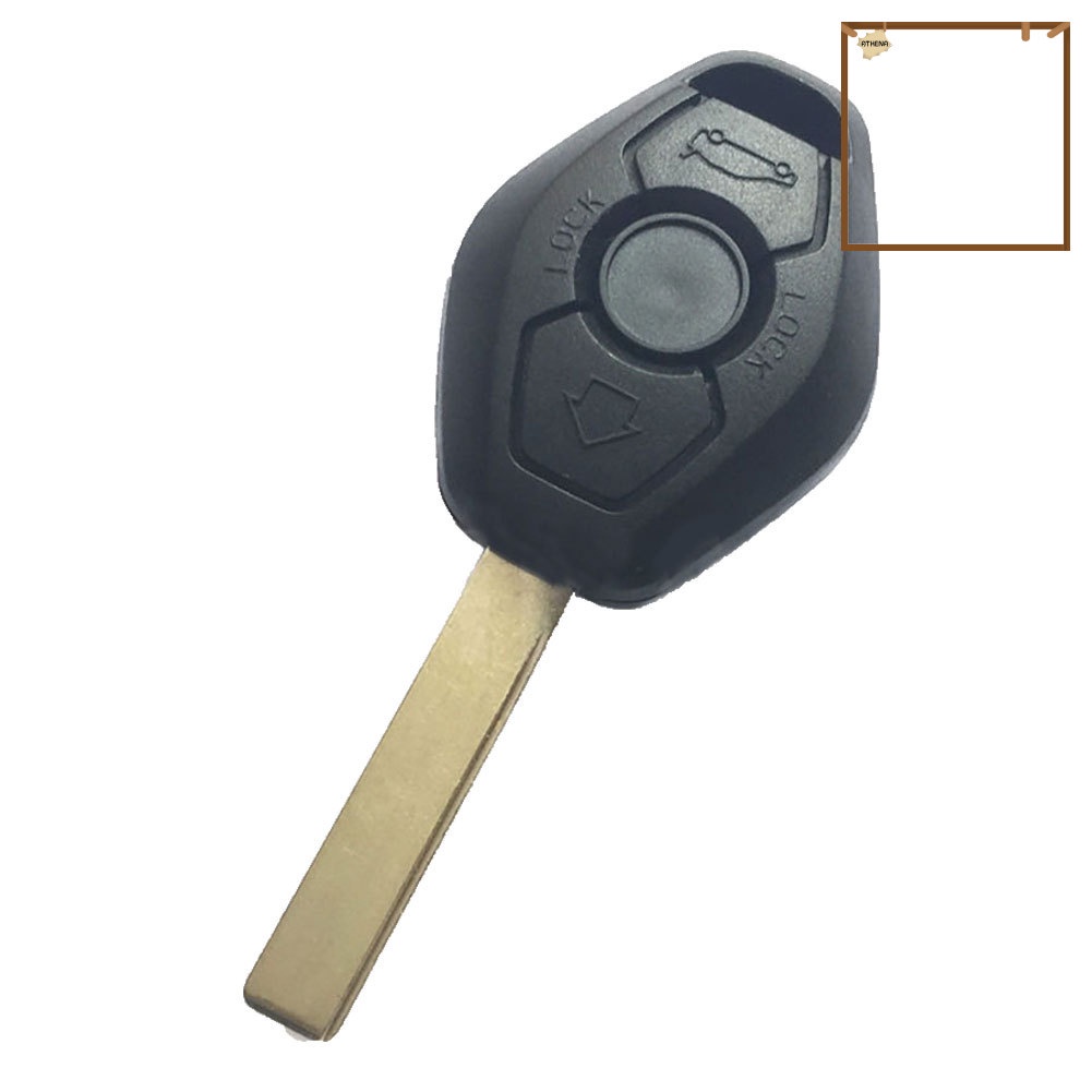 cod-รีโมทกุญแจรถยนต์-3-ปุ่ม-433mhz-พร้อมชิป-id44-สําหรับ-bmw-e46-e39