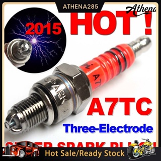 ปลั๊กไฟ 1Pc A7TC A7TJC 3 อิเลคทริค GY6 50cc-125cc รถสะเทิ้นบก