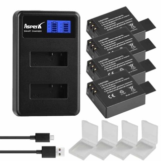 1350MAh SJ4000 Bateria Battery Charger สำหรับ SJCAM SJ5000 WIFI SJ7000 SJ8000 SJ4000WIFI EKEN H9R M10 4K H3 H8 H9