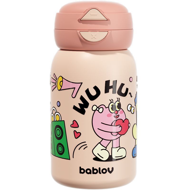 bablov-ฉนวนกันความร้อนถ้วยหญิงมูลค่าฟาง-316-สแตนเลสขนาดใหญ่ความจุเด็กแบบพกพากาต้มน้ำ-doodle-ถ้วย