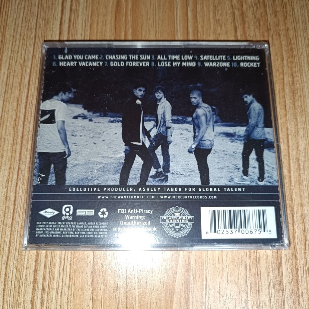 cd-the-wanted-the-wanted-อัลบั้ม-cd-ใหม่ยังไม่ได้เปิด