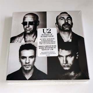 【CD】 U2 Songs Of Surrender 2023 Remastered Edition 4CD ใหม่เอี่ยมยังไม่ได้เปิด