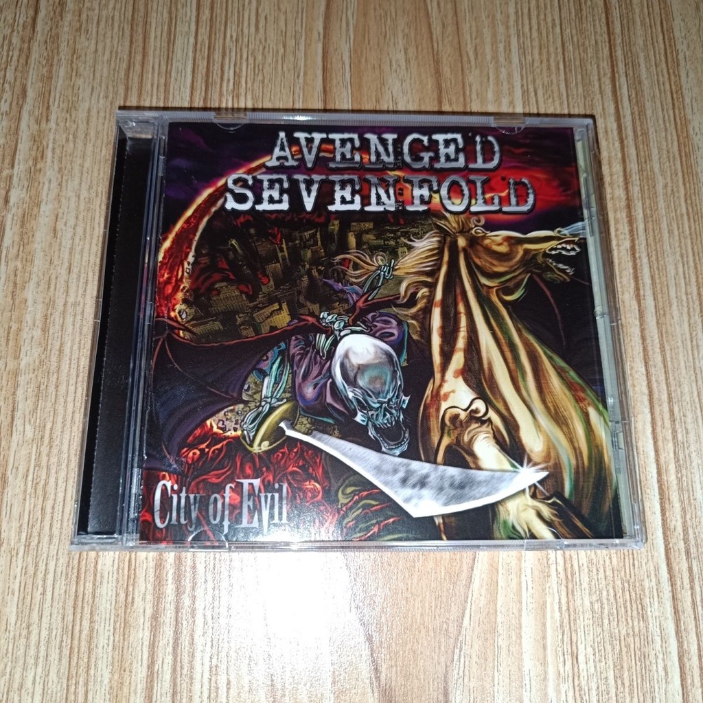 cd-rock-music-avenged-sevenfold-city-of-evil-cd-ใหม่ยังไม่ได้เปิด