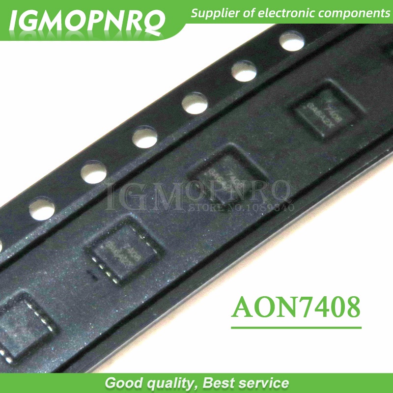 วงจรรวม QFN8 AON7408L AO7408 7408 10 ชิ้น | Shopee Thailand