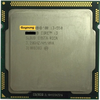 โปรเซสเซอร์ CPU YZX I3 550 Core I3-550 3.2GHz LGA1156 4MB Dual-Core