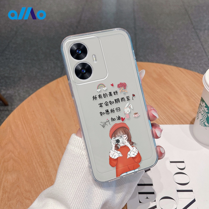 เคสโทรศัพท์มือถือนิ่ม-ลายกล้องถ่ายรูปผู้หญิง-สําหรับ-realme-c53-narzo-n53-11-pro-10t-10-pro-9i-c55-c35-c30s-c33-2023-c30-c31-realme-c53