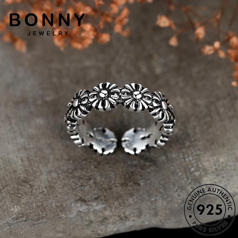 bonny-jewelry-แฟชั่น-ต้นฉบับ-เกาหลี-แหวน-แท้-925-ผู้หญิง-เงิน-silver-วินเทจ-เครื่องประดับ-เครื่องประดับ-m040