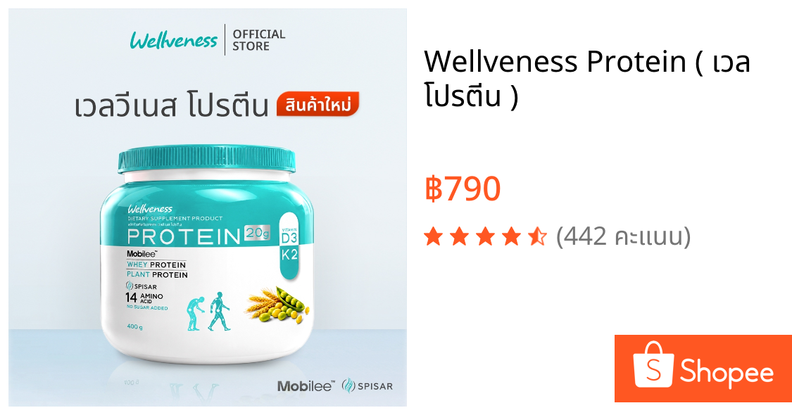 Wellveness Protein ( เวล โปรตีน )