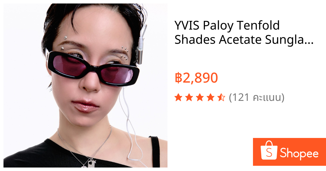 YVIS Paloy Tenfold Shades Acetate Sunglasses - YVIS Shades X Paloy H.