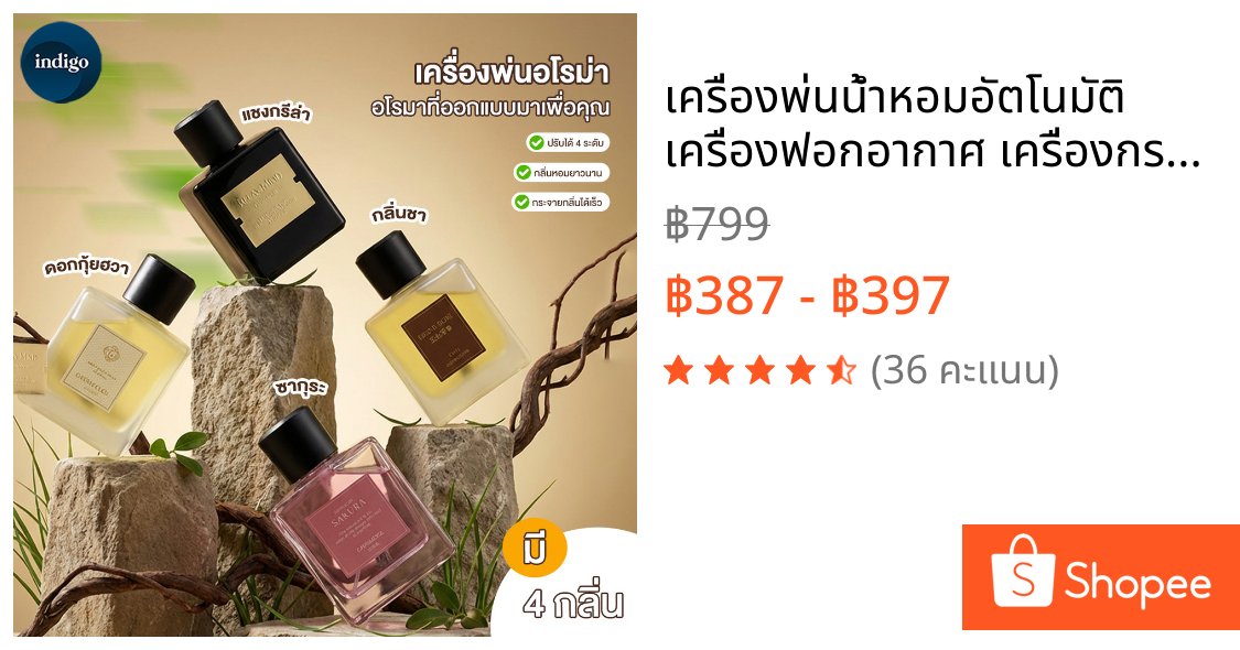 เครื่องพ่นน้ำหอมอัตโนมัติ เครื่องฟอกอากาศ เครื่องกระจายน้ำมันหอมระเหย อโรมาเธอราพี ให้ความหอมสดชื่นยาวนาน กลิ่นหอมติดทนน