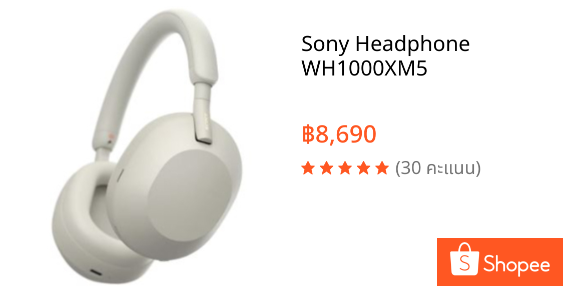 Sony Headphone WH1000XM5