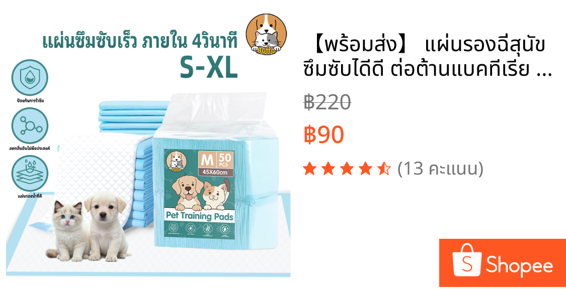 【พร้อมส่ง】 แผ่นรองฉี่สุนัข ซึมซับไดีดี ต่อต้านแบคทีเรีย แผ่นรองฉี่ ผ้ารองฉี่สุนัข แผ่นรองฉี่แมว แผ่นรองซับ ทรายแมวCOD