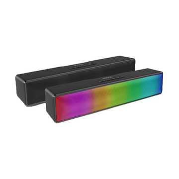 โปรโมชั่น : สินค้าขายดี ROBOT รุ่น RB580 ลำโพงบลูทูธ ลำโพงซาวด์บาร์ ลำโพงไฟ RGB 10 วัตต์ เปิดปิดไฟได้ Speaker Bluetooth 5.1 รองรับแฮนด์ฟรี  TF Card รับประกัน 1 ปี