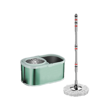 [ 564TB9 ลดเพิ่ม 130.- ] DYNOVA Stainless Spin Mop สปินม็อบถูพื้น รุ่นสแตนเลสอย่างดี ไม่สนิม ผ้าหน้า ไม้ถูแข็งแร