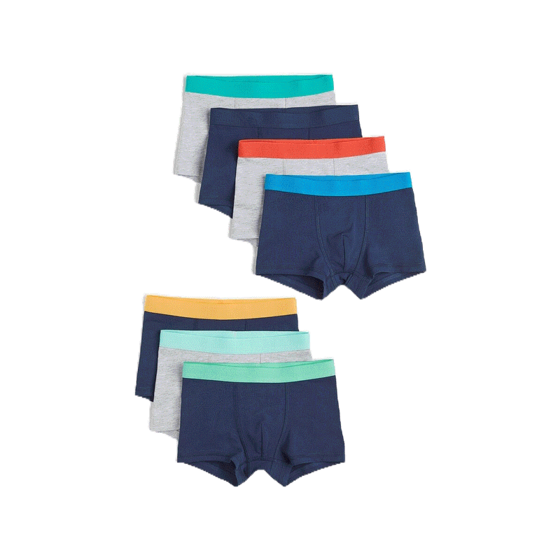 โปรโมชั่น : HM กางเกงบ็อกเซอร์ขาสั้นแพ็ค 7 ชิ้น Boy 7-pack boxer shorts 0748516_1