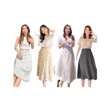 Yume Skirt กระโปรงลายดอกไม้