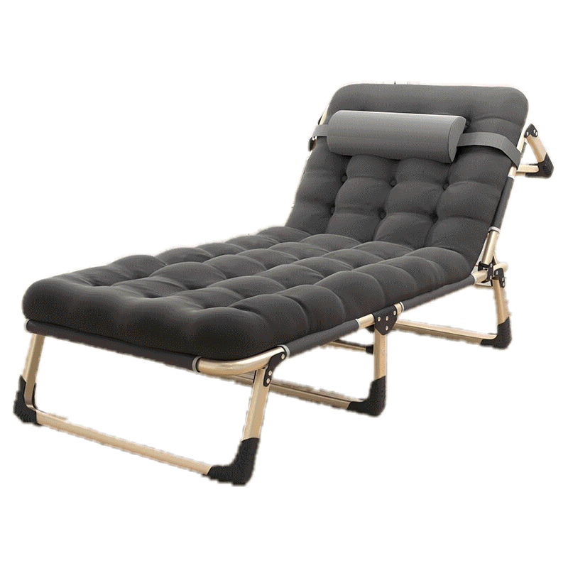 โปรโมชั่น : Qpio เตียงพับ เตียงผ้าใบพับได้ เตียงสนาม193  63  30cm เก้าอี้นอนปรับระดับได้ เตียงเดี่ยวพับง่ายไม่ต้องประกอบเตียงอเนกป