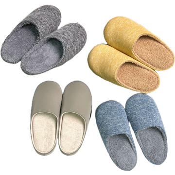 โปรโมชั่น : ใส่โค้ด KIMP103 HOGO รองเท้าใส่ในบ้าน slipper พื้นยาง กันลื่น สลิปเปอร์ สีพื้น เพื่อสุขภาพ รองเท้าสลิปเปอร์