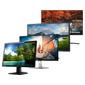 จอคอมมือสอง Monitorมือสอง Dell HP Lenovo 19"-24" เริ่มต้น 800.- จอเกรดเอ จอมือสอง