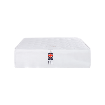 โปรโมชั่น : Solomon ที่นอนสปริงผ้านุ่มขนนก รุ่น Cornflaks 2 คิ้ว หนา 9 นิ้ว สีขาว แถมหมอนหนุนพรีเมี่ยมใบใหญ่