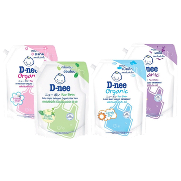 D-nee ดีนี่ น้ำยาซักผ้าเด็กมีฝาเปิด-ปิด น้ำยาซักเด็กดีนี่ นิวบอร์น สูตรอ่อนโยน ขนาด 1400 มล.