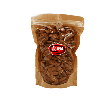 โปรโมชั่น : อัลมอนด์อบ รสธรรมชาติรสเค็ม Almond by ล้อมวง Rom-wong อัลมอนด์ ถั่ว ธัญพืช ถั่วอบ ธัญพืชอบ อัลม่อน แอลมอนด์