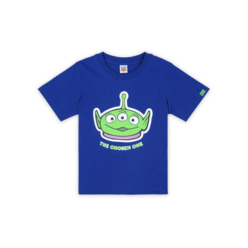 Disney Toy Story Green Man Family Men Women Crop & Kids T-Shirt -เสื้อยืดครอบครัวดิสนีย์ ทอย สตอรี่ เอเลี่ยน ผู้ชาย ครอปผู้หญิงและเด็ก สินค้าลิขสิทธ์แท้100% characters studio